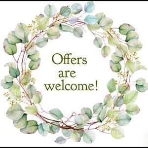 Thank you for shopping my closet!  Offers welcome! 😊